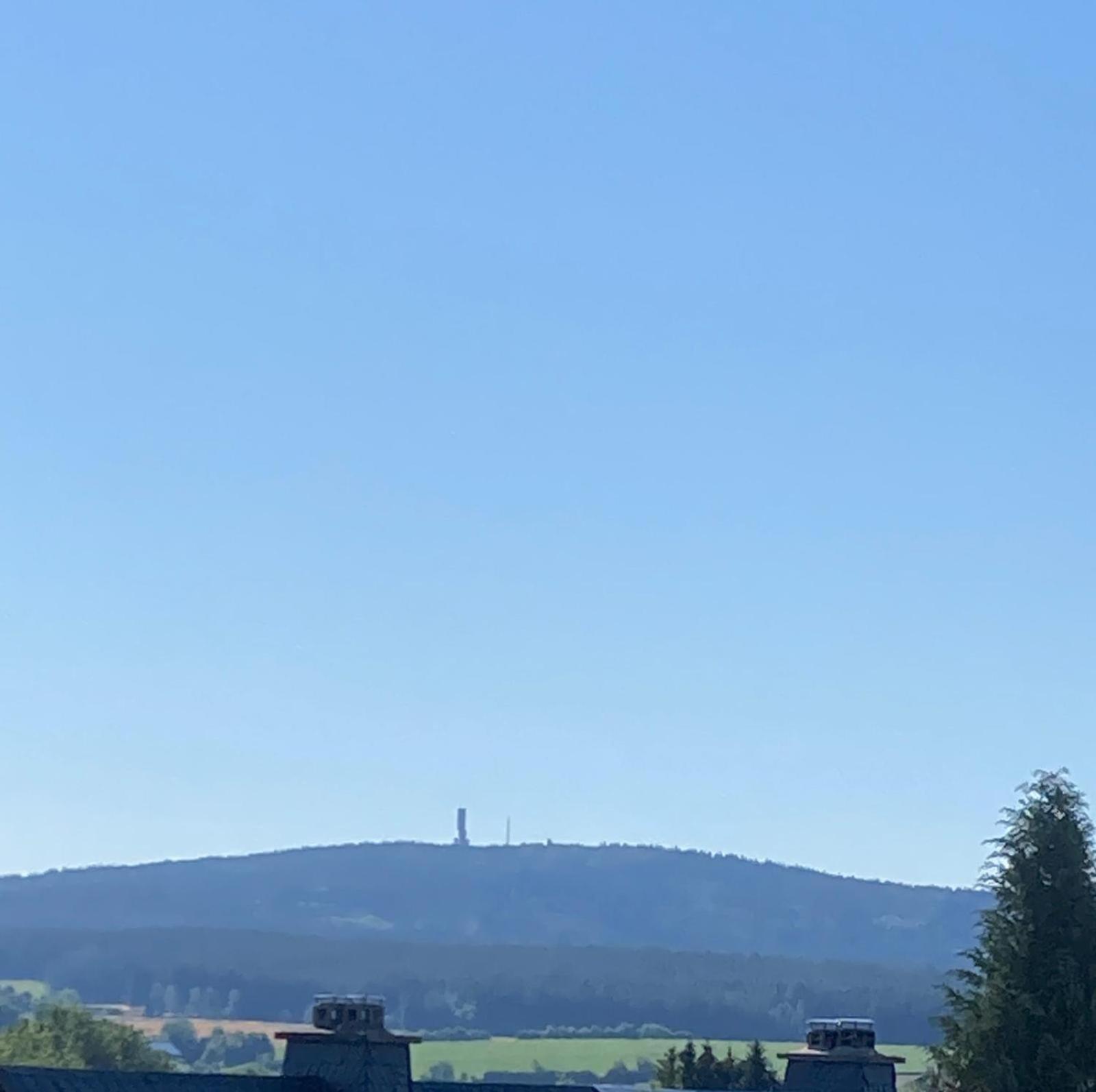 Apartment Kornbergblick Schwarzenbach an der Saale Exterior foto
