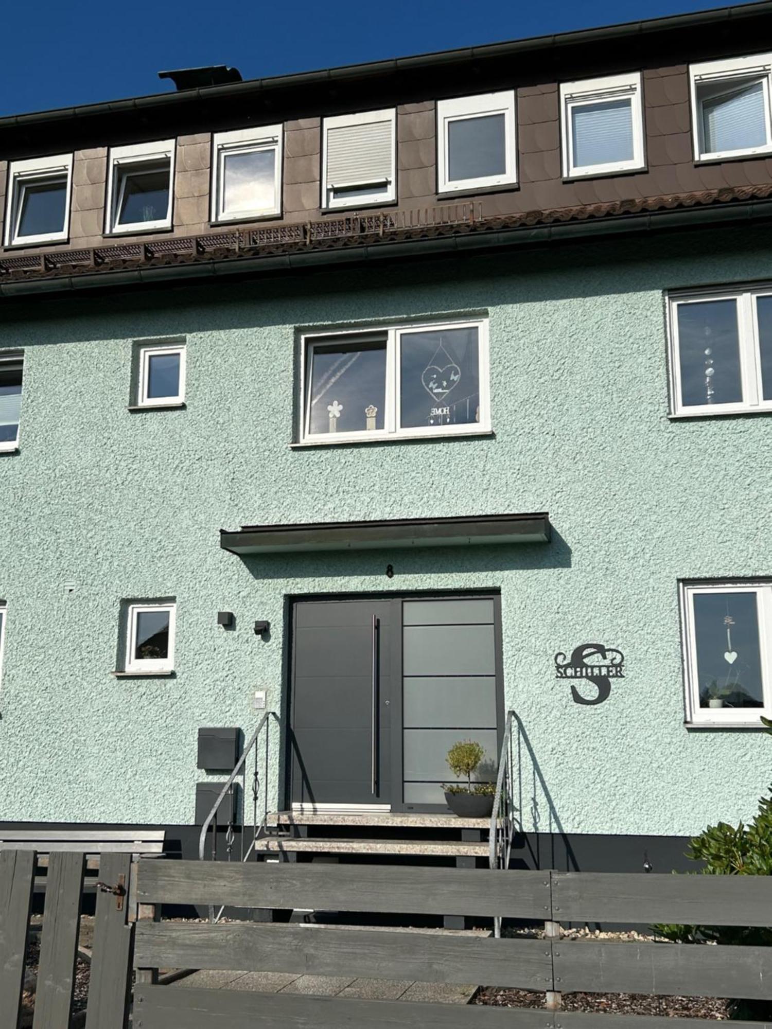 Apartment Kornbergblick Schwarzenbach an der Saale Exterior foto